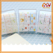 Nouveau blocs-notes de motif floral design, note collante avec boîte en plastique